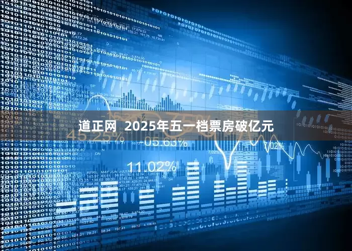 道正网  2025年五一档票房破亿元
