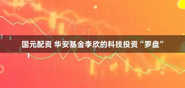 国元配资 华安基金李欣的科技投资“罗盘”